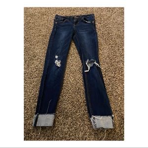 Almost Famous Premium Distressed Skinny Jeans